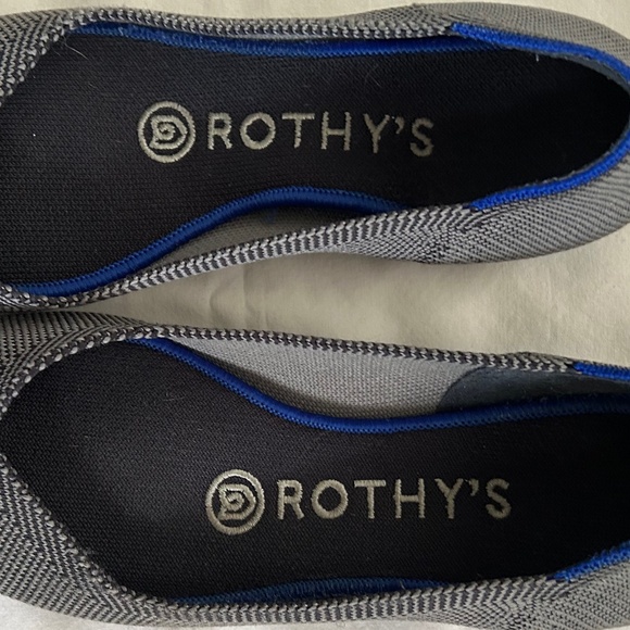 Rothy’s The Point Birdseye gray flats - Picture 3 of 9